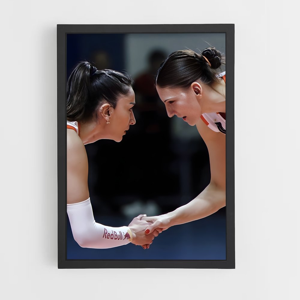 Poster Tijana boskovic figures – affiche Volleyball (vue 2)